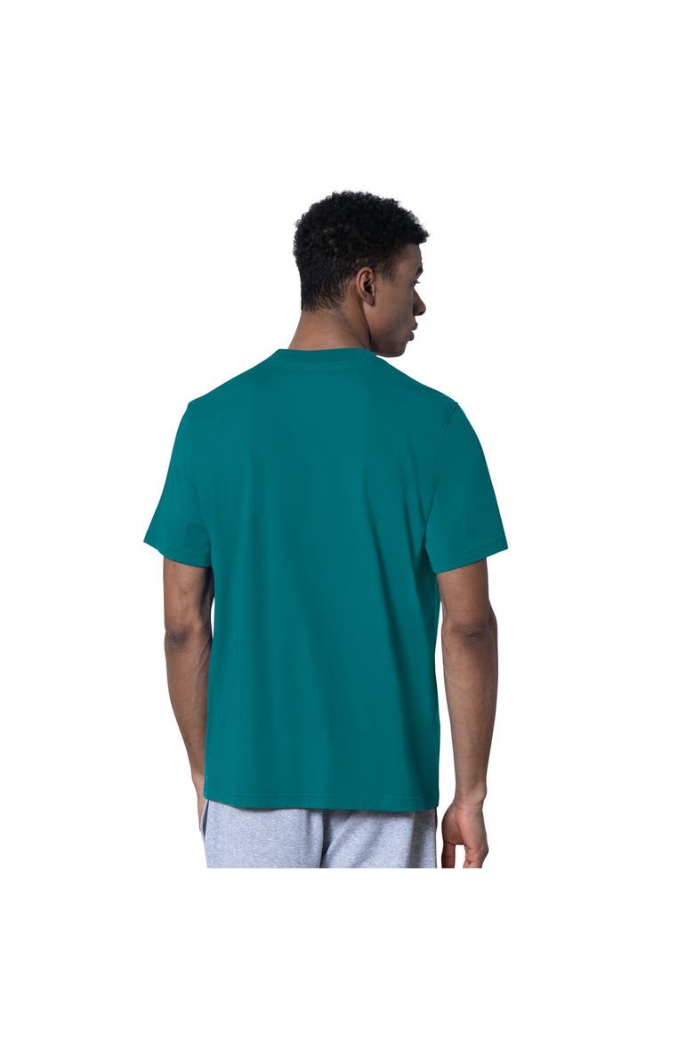 Men's Starter  Aqua Miami Dolphins Vintage Logo Hoodie & T-Shirt Combo Pack, Alternate, color, Aqua