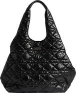 Saint + Sofia Large Stella Quilted Shoulder Tote Bag