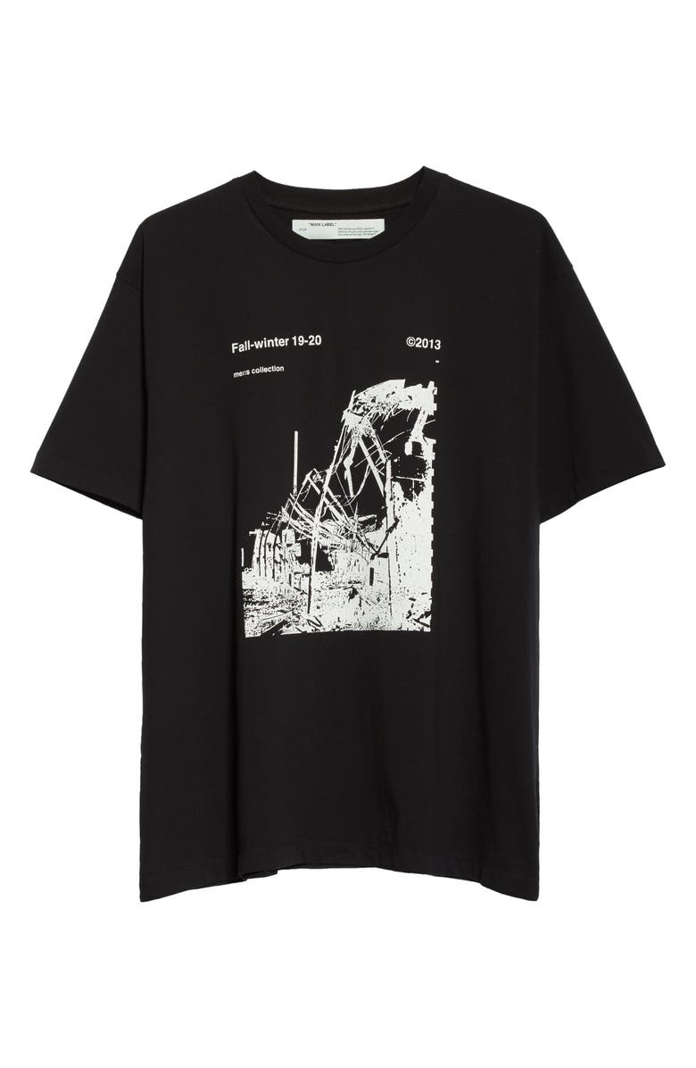 Off-White Ruined Factory T-Shirt, Alternate, color,