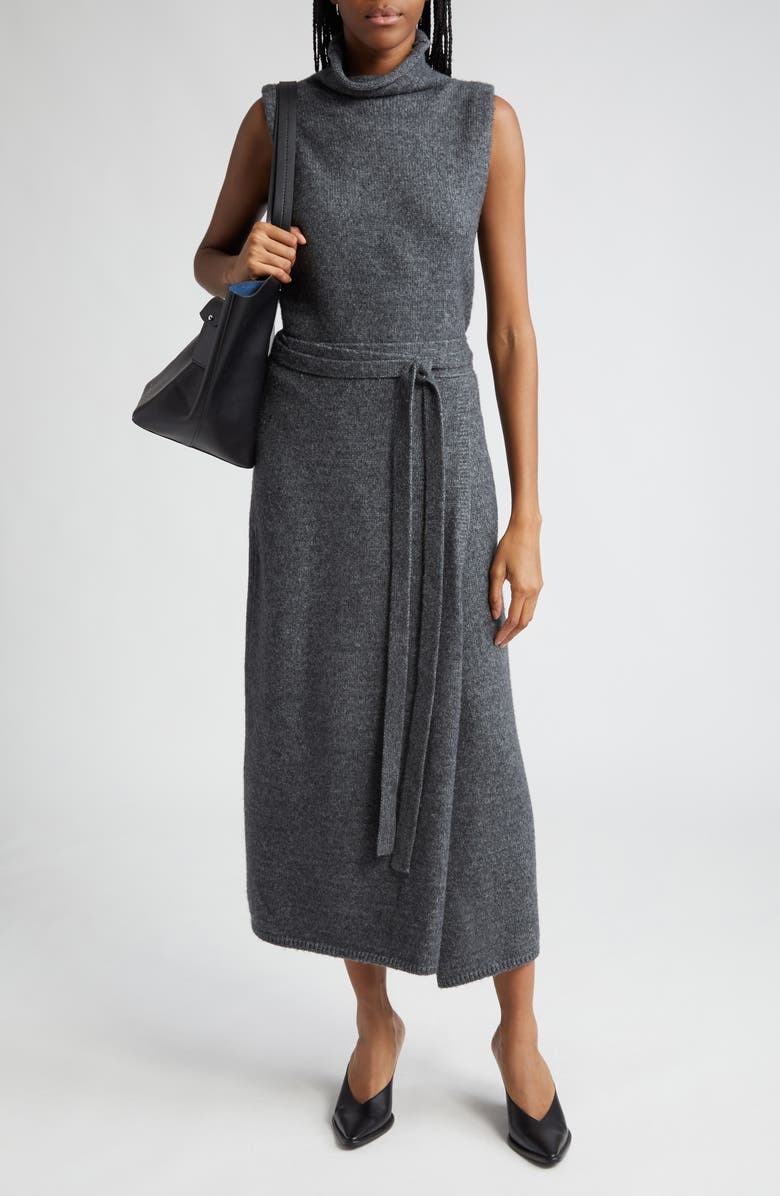Proenza Schouler White Label Lily Sleeveless Turtleneck Sweater, Alternate, color,