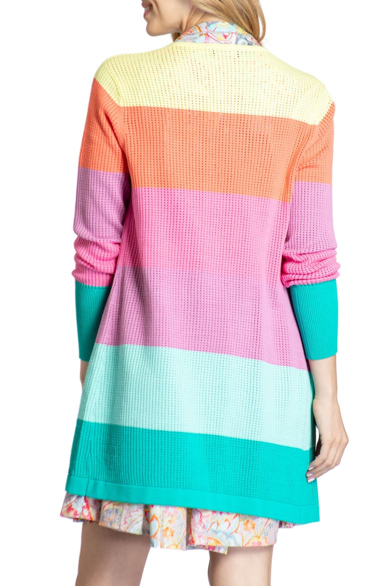 Rainbow Cardigan, Alternate, color, PINK MULTI