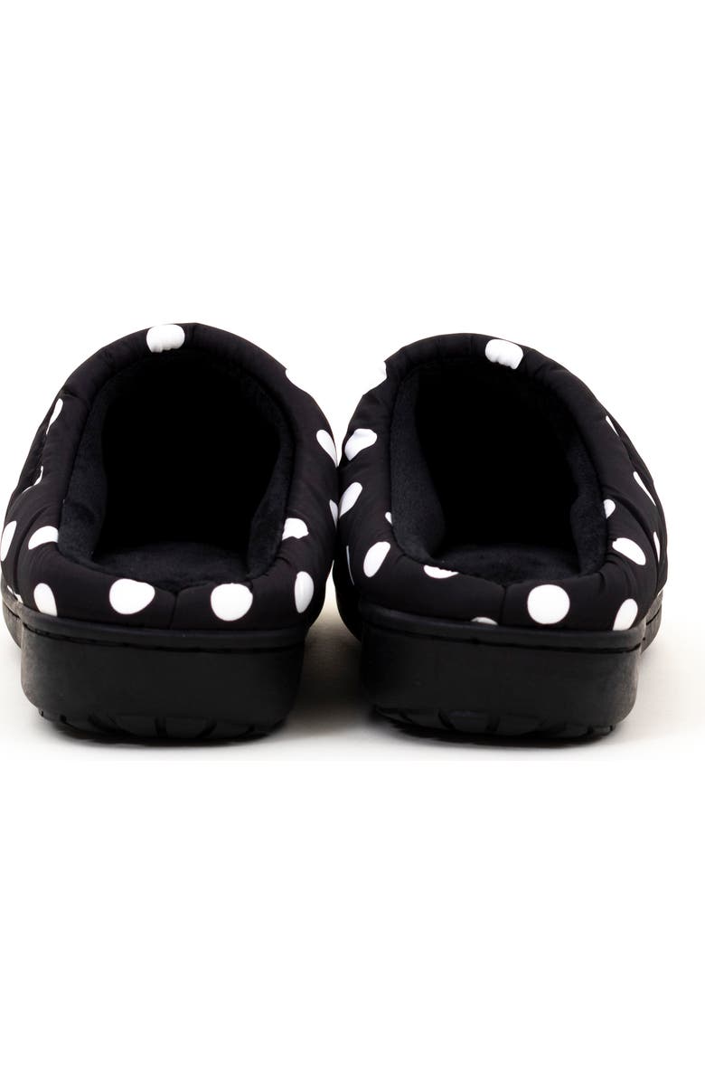 SUBU Gender Inclusive Indoor/Outdoor Puffer Slipper, Alternate, color, Polka Dot