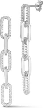 CHLOE AND MADISON 5-Link Drop Earrings