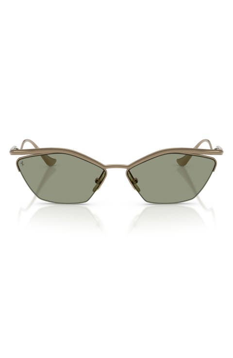 59mm Cat Eye Sunglasses