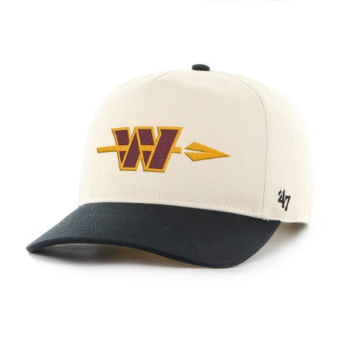 Men's '47 Natural/Black Washington Commanders Hitch Adjustable Hat