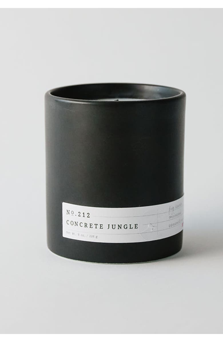 Aerangis No. 212 Concrete Jungle Scented Candle, Main, color, Black