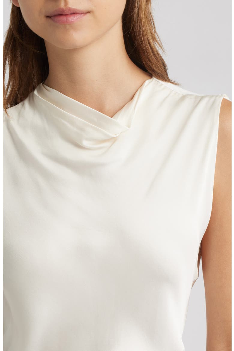 Mart Drape Neck Top, Alternate, color, ECRU