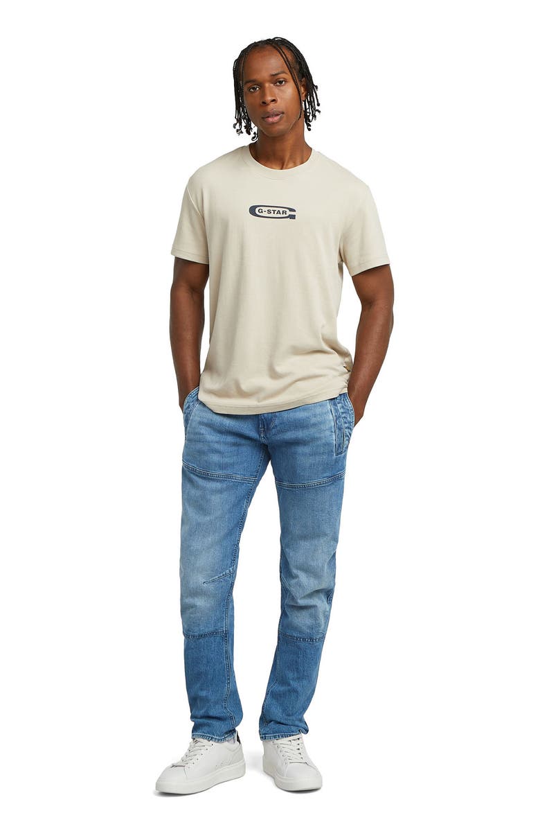 G-STAR Diver 3D Slim Fit Jeans, Alternate, color, Antique Faded Uniform Blue