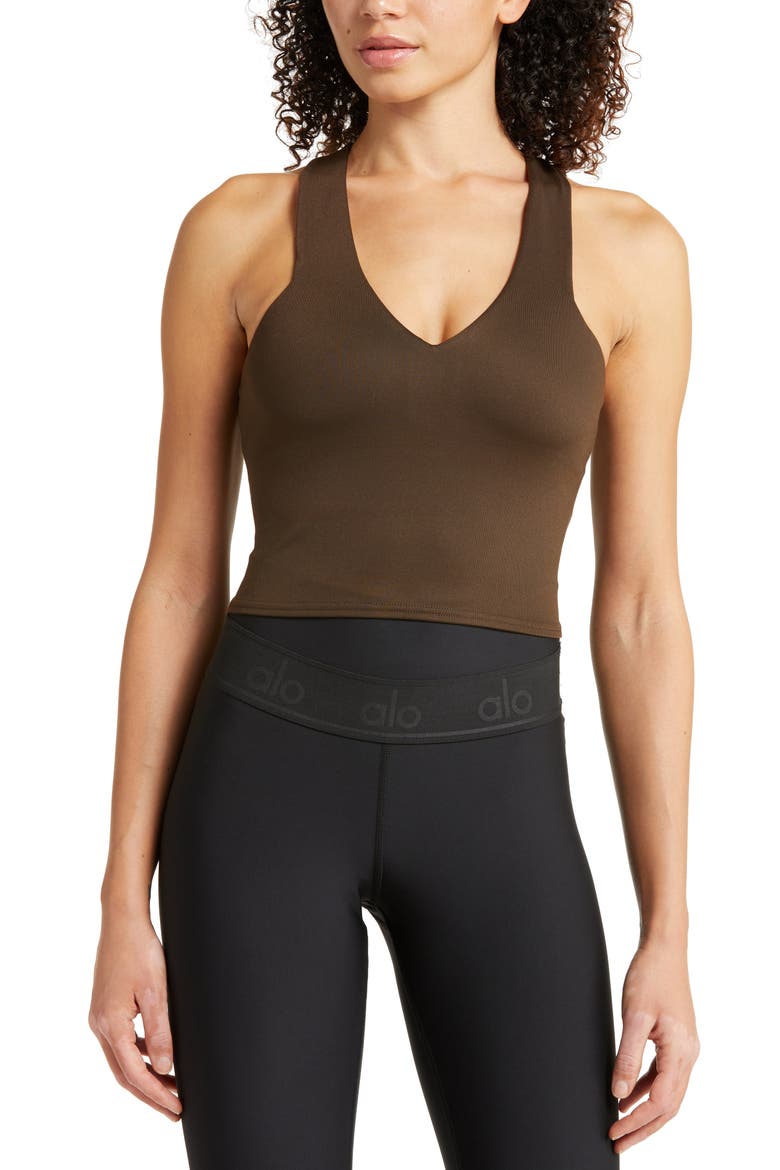 Real Sports Bra, Main, color, ESPRESSO