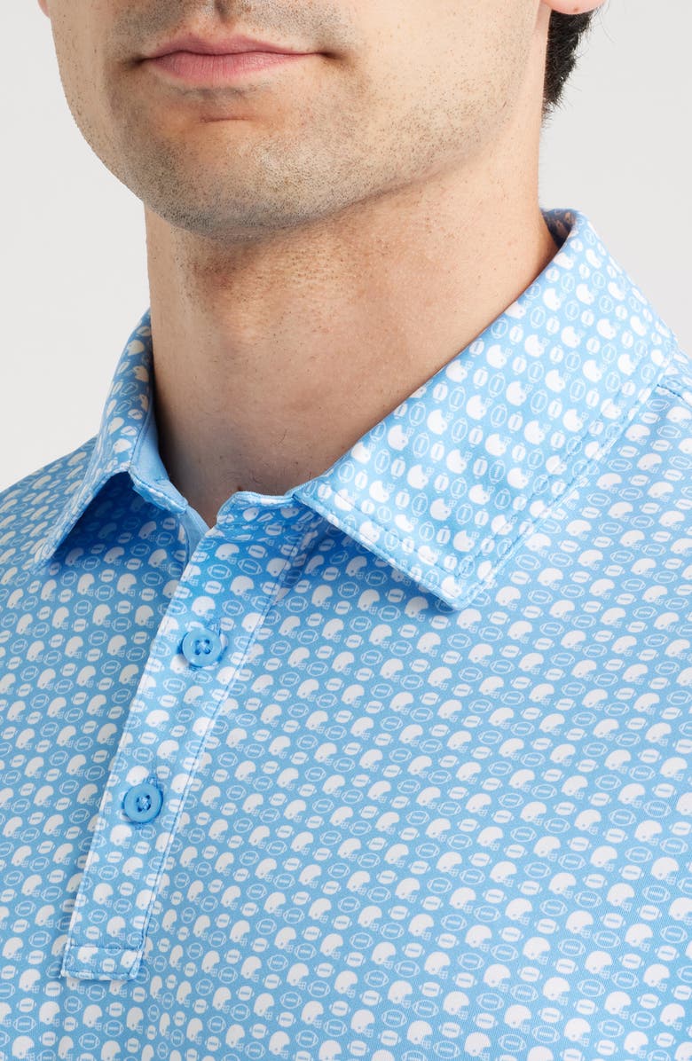 Johnston & Murphy XC+<sup>™</sup> Game Day Performance Polo, Alternate, color, Light Blue