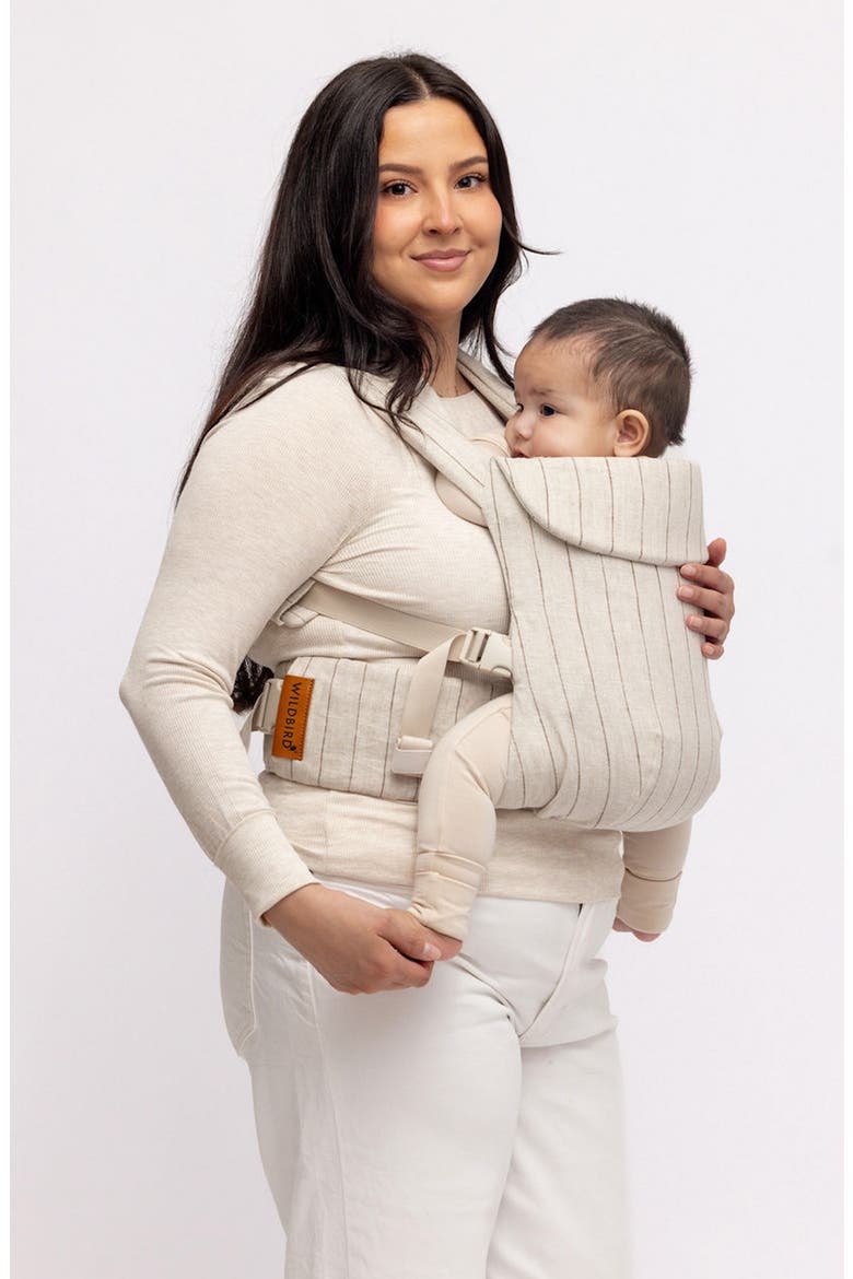 Aerial Linen Baby Carrier, Alternate, color, SANDPIPER