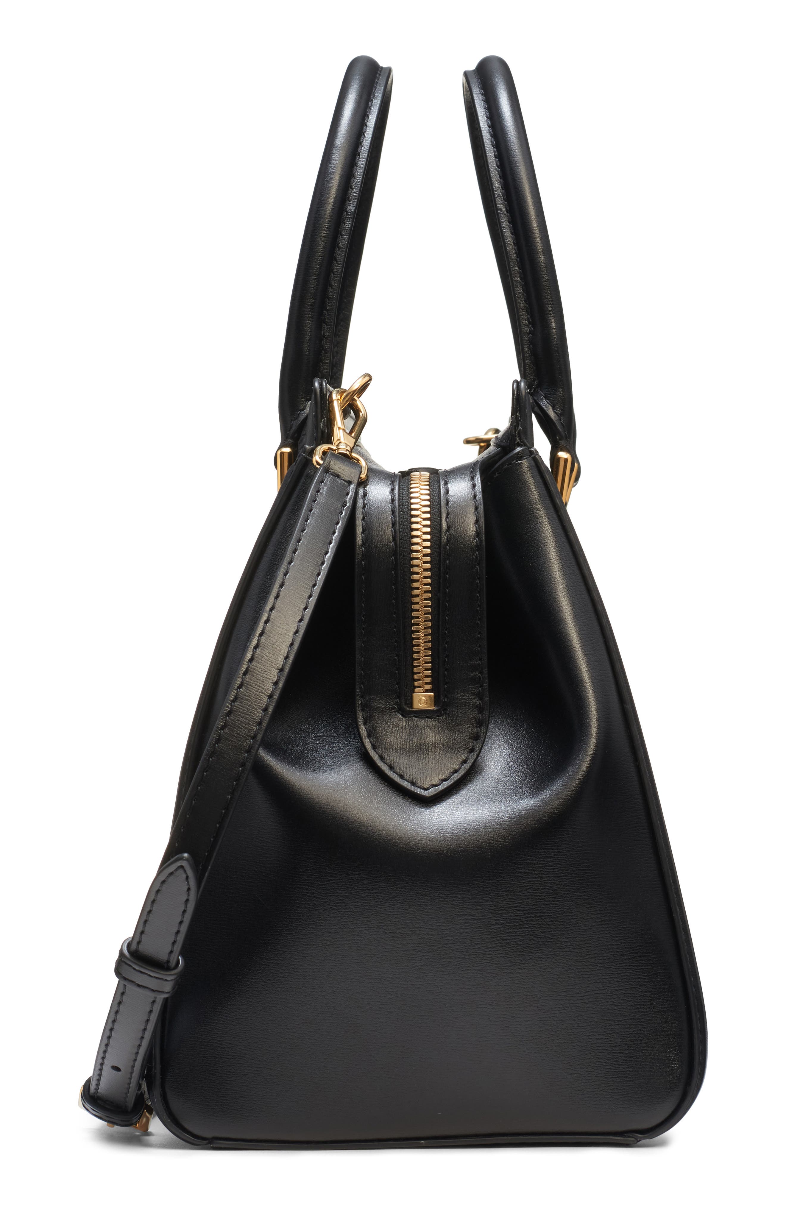 McQueen Large Birdee Boston Handbag, Alternate, color, 