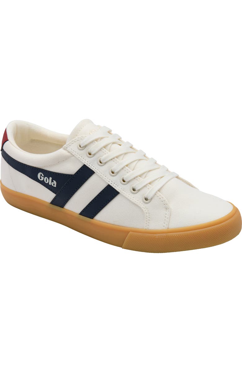 Gola Varsity Sneaker, Main, color, Off White/ Navy/ Deep Red/ Gum