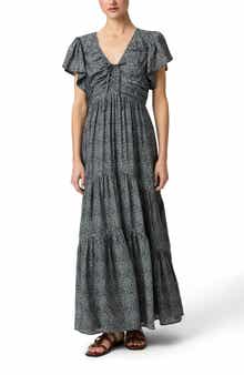Kinga Fit & Flare Maxi Dress