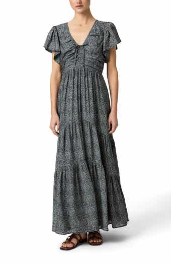 Kinga Fit & Flare Maxi Dress