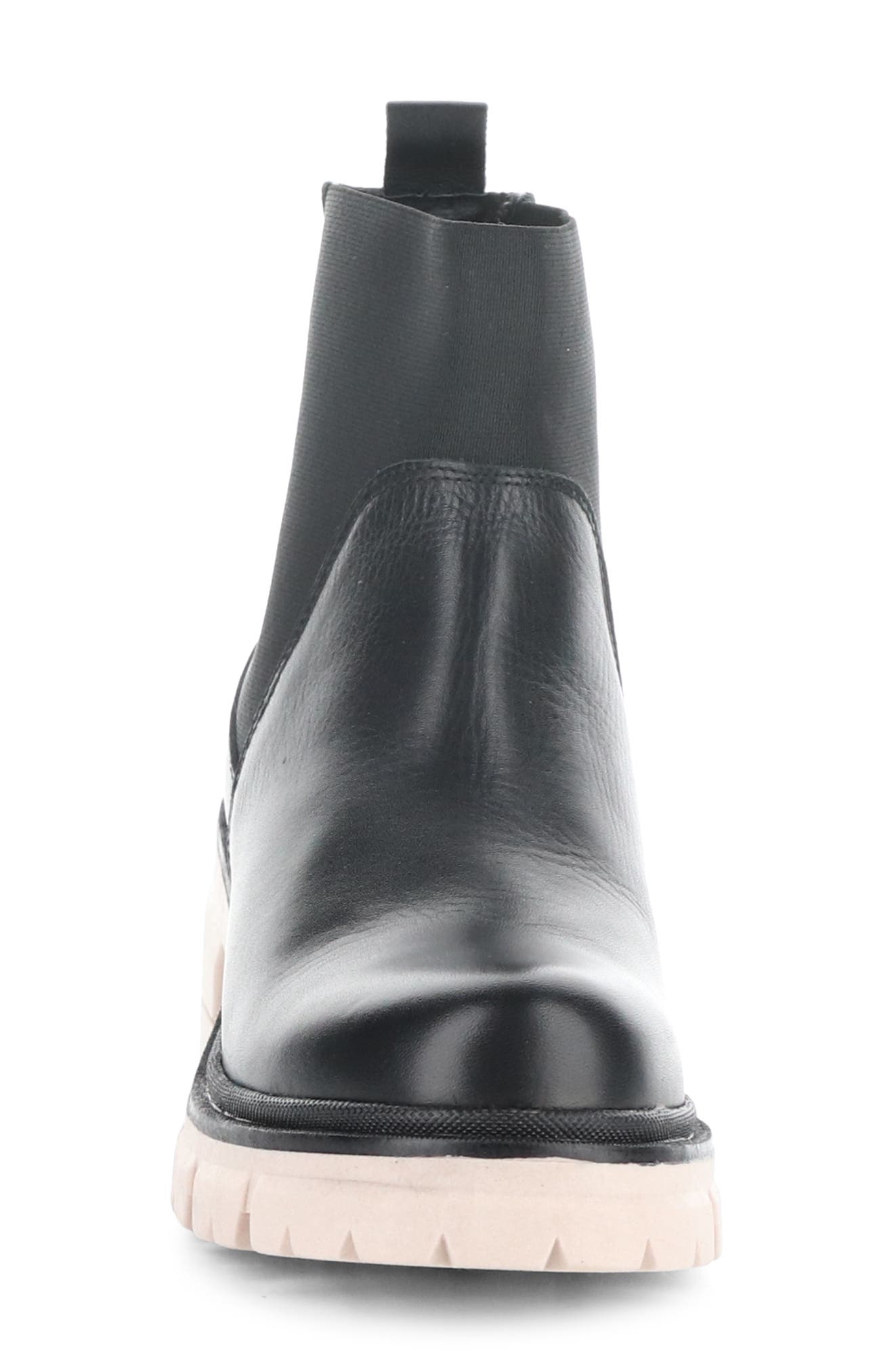 Bos. & Co. Bianc Lug Sole Chelsea Boot, Alternate, color, Black/ Pink Feel/ Elastic