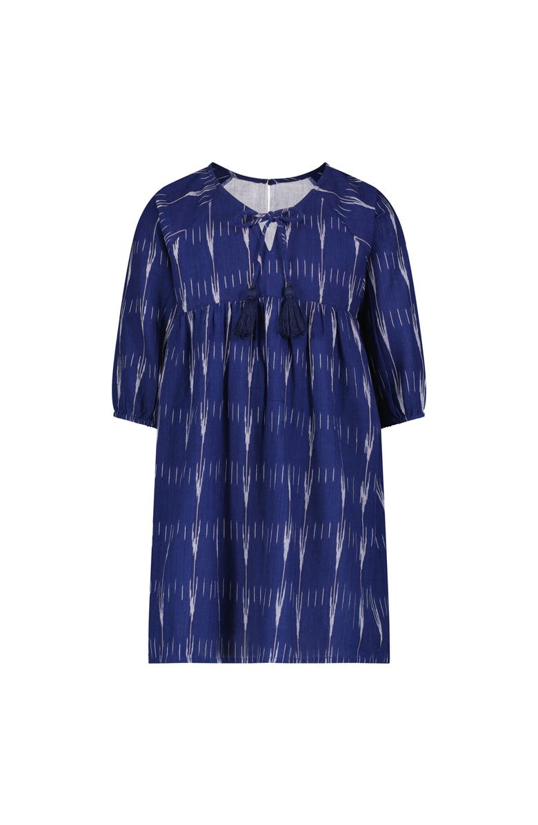 Mer St. Barth Sara Popover Dress, Main, color, Blue