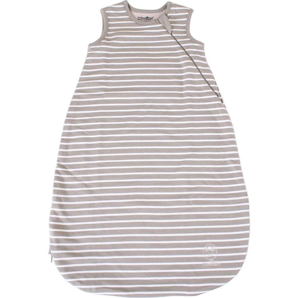 WOOLINO 4 Season Organic Cotton & Merino Wool Wearable Blanket in Earth  product