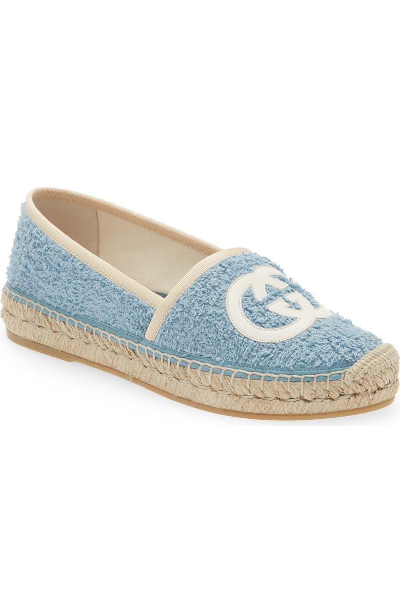 Gucci Pilar Espadrille Flat, Main, color,