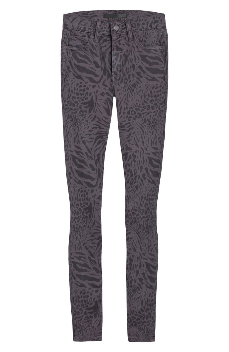 Joe's The Icon Animal Print Ankle Skinny Jeans, Alternate, color,