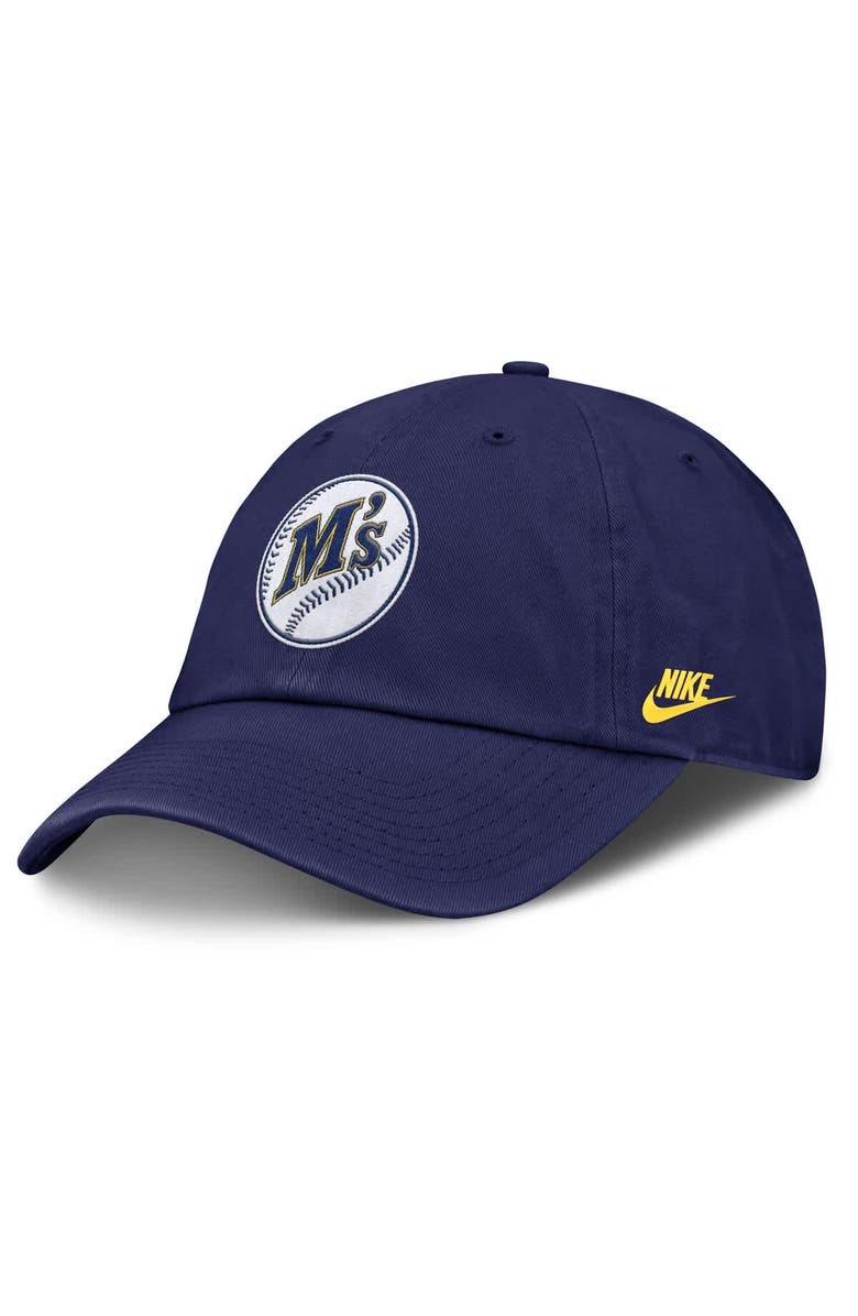 Nike Men's Nike Royal Seattle Mariners Club Adjustable Hat, Main, color,