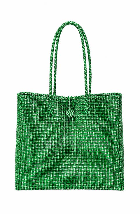 The Toko Recycled Woven Tote Bag