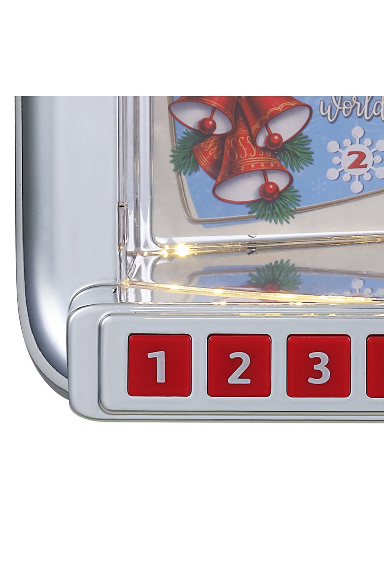 10 in. Christmas Diner Jukebox, Alternate, color, Multicolored