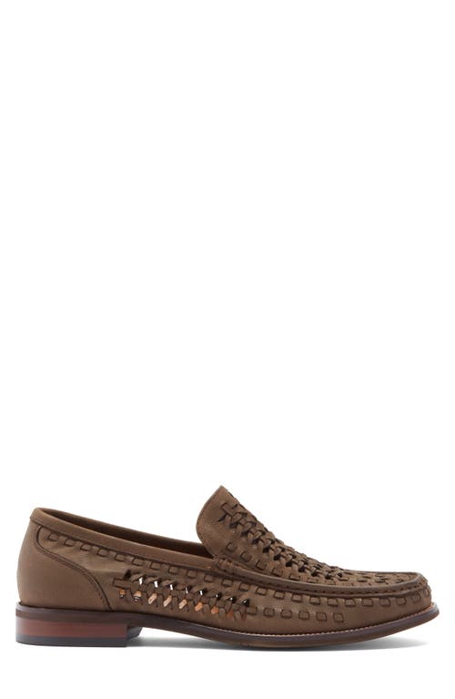 Steve Madden Gaetano Woven Loafer In Green