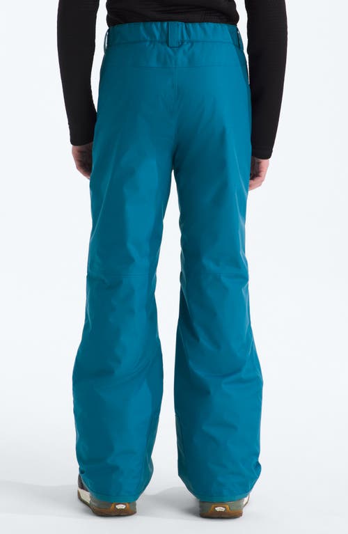 The North Face Kids' Freedom Waterproof Insulated Snow Pants In Blue