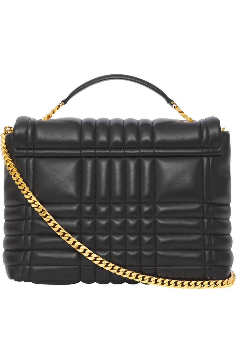 Burberry Medium Lola Quilted Leather Satchel, Alternate, color,