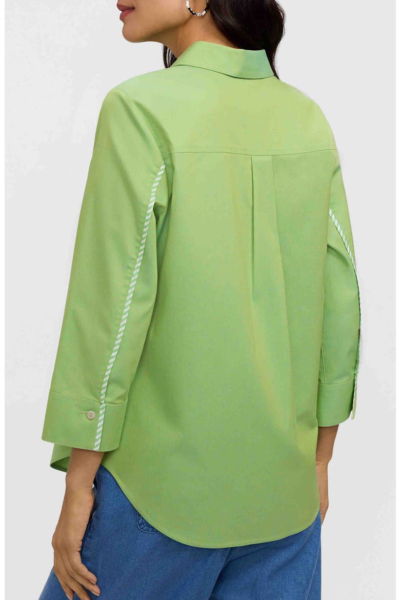 Marni Trim Shirt, Alternate, color, MOJITO GREEN