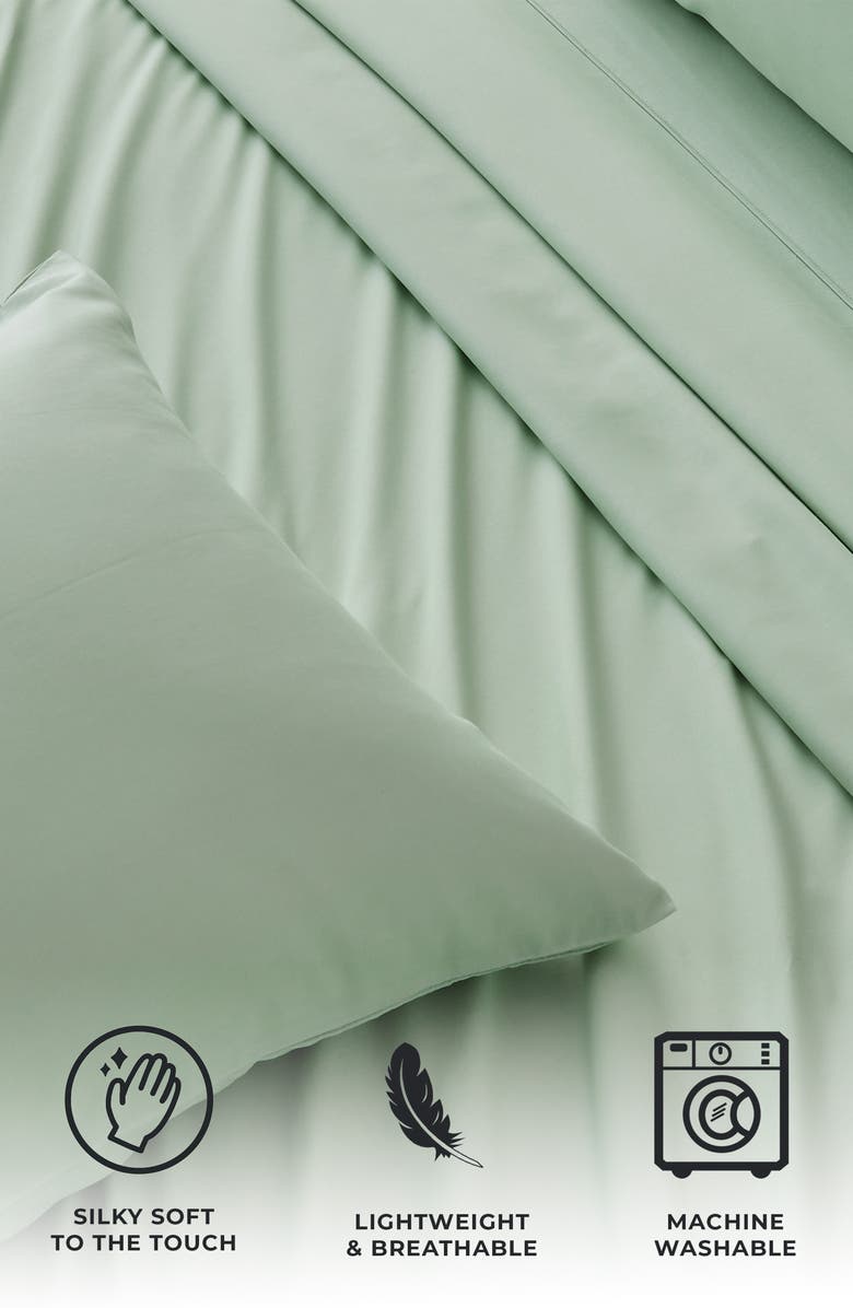 Woven & Weft Wrinkle Resistant Sheet Set, Alternate, color, Sage