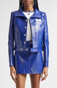 Courrèges Re-Edition Vinyl Jacket