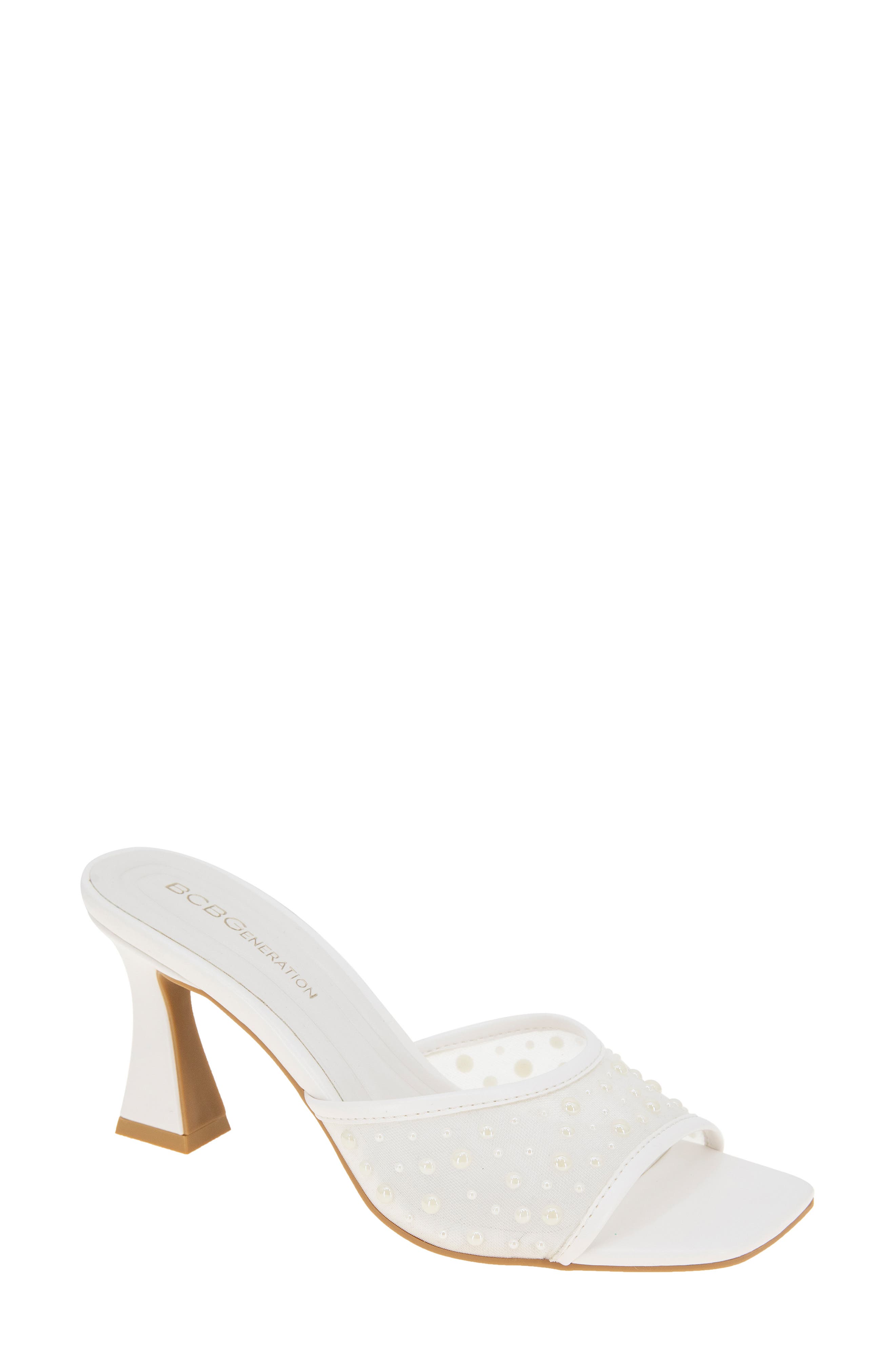 BCBGeneration Ryia Studded Slide Sandal