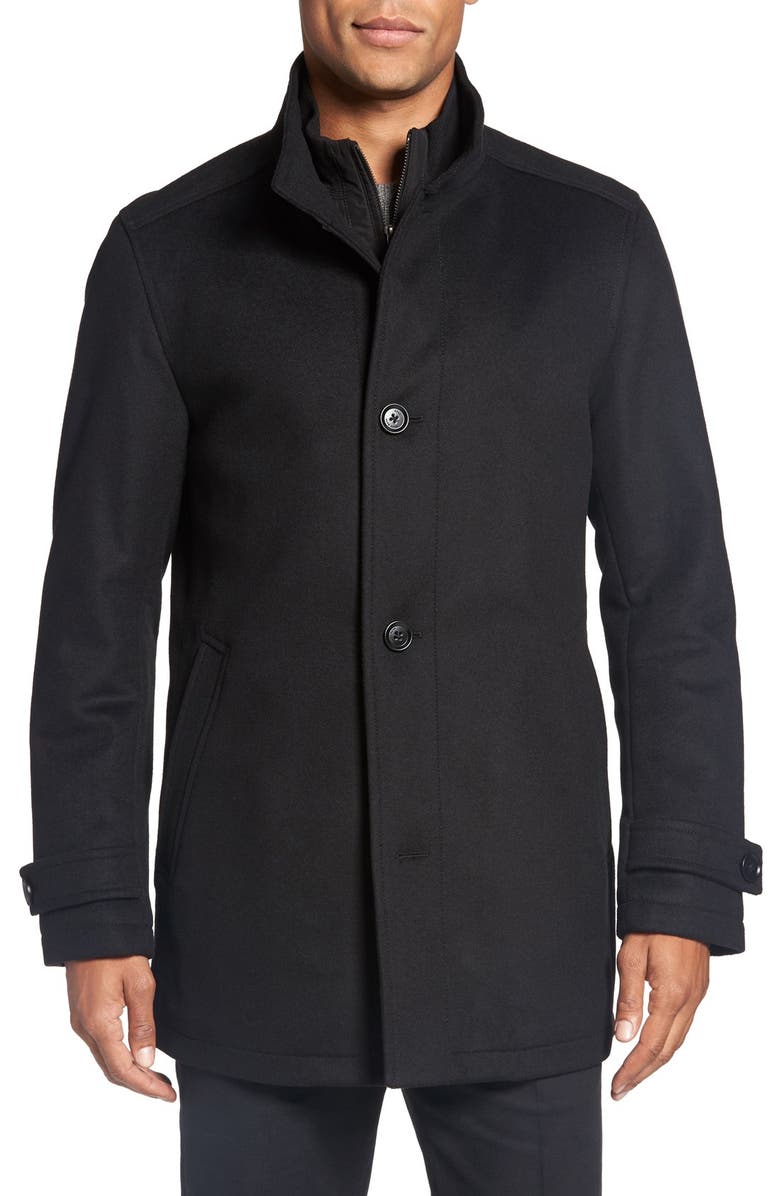 BOSS 'Camlow' Wool & Cashmere Car Coat, Main, color,