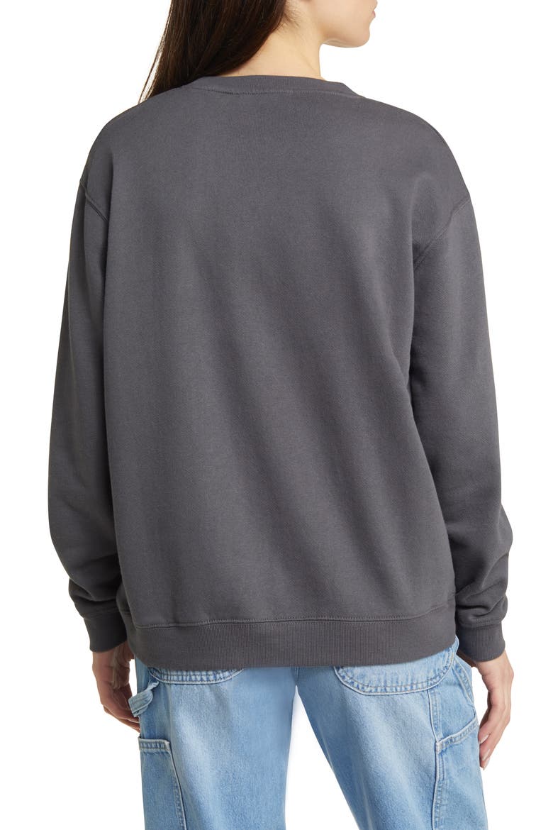 Def Leppard Fleece Graphic Sweatshirt, Alternate, color, WASHED BLACK