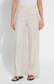 Lysse Gabriela High Waist Linen Blend Pants