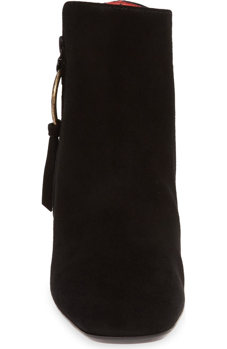 Pas de Rouge Chantal Ring Zip Bootie, Alternate, color,