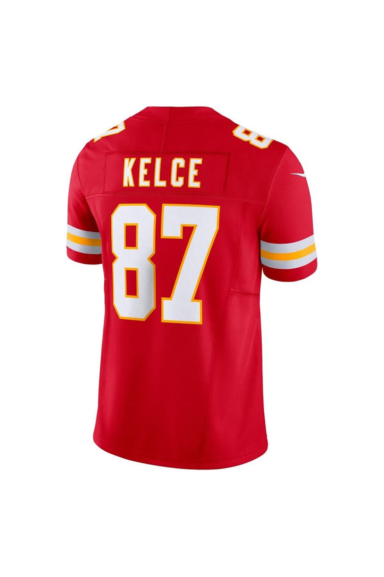 Men's Nike Travis Kelce Red Kansas City Chiefs Vapor F.U.S.E. Limited Jersey, Alternate, color, Red