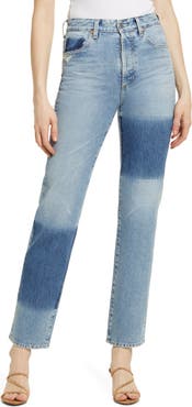 AG Alexxis High Waist Straight Jeans