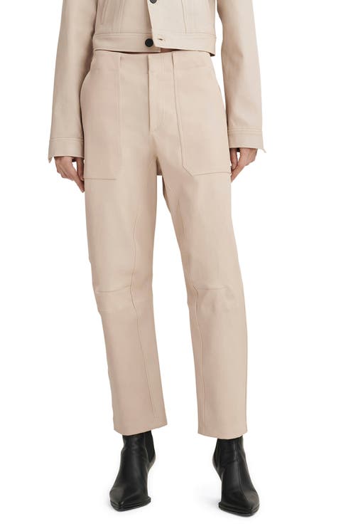 Layton Leather Workwear Pants