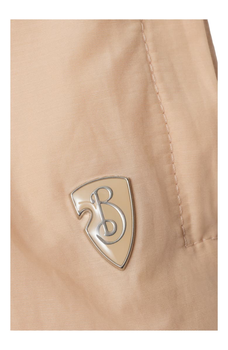 Burberry Nylon Cotton Shorts, Alternate, color, Teacup