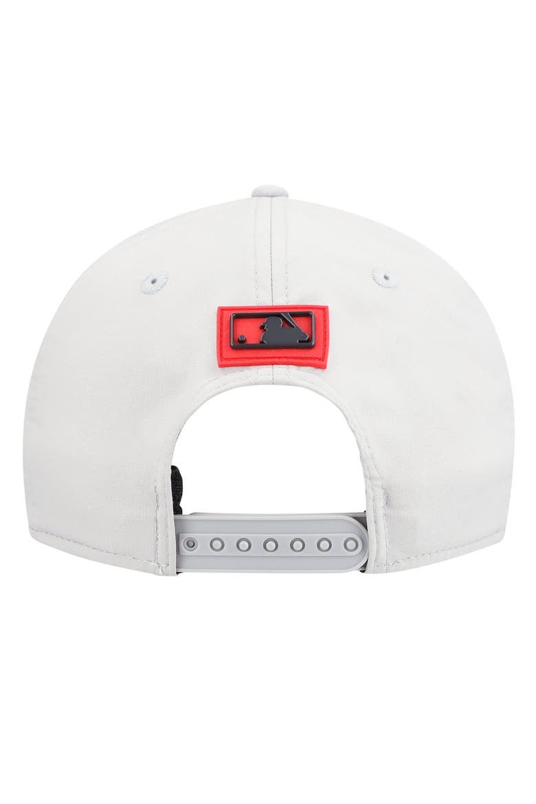 Men's New Era  Gray Boston Red Sox 2026 Clubhouse 9SEVENTY Adjustable Hat, Alternate, color, Gray