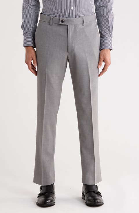 Flat Front Dress Pants