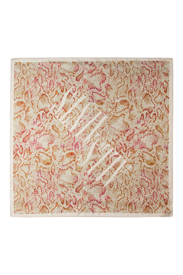 Vernus Silk Bandana, Alternate, color, BLUSH