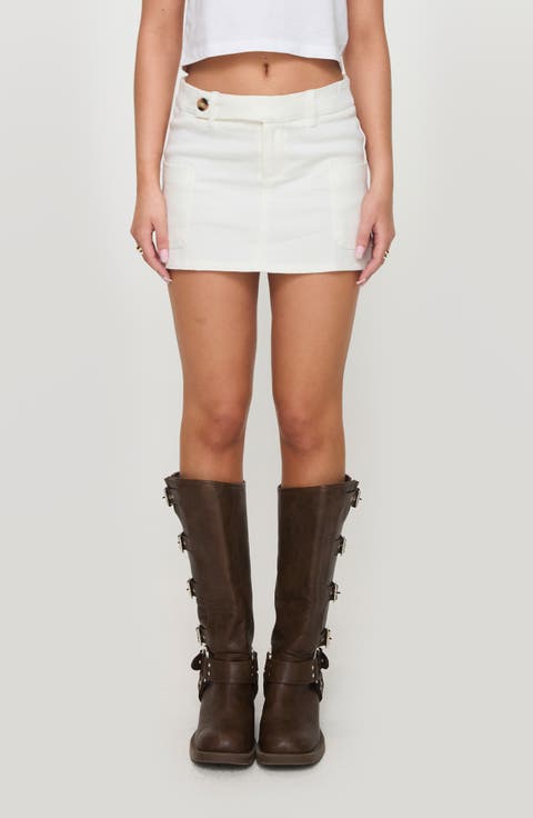 Brinnley Cargo Miniskirt