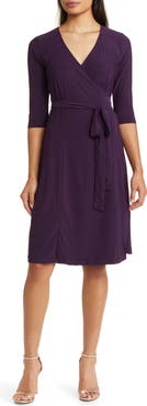 Kiyonna Essential Midi Wrap Dress