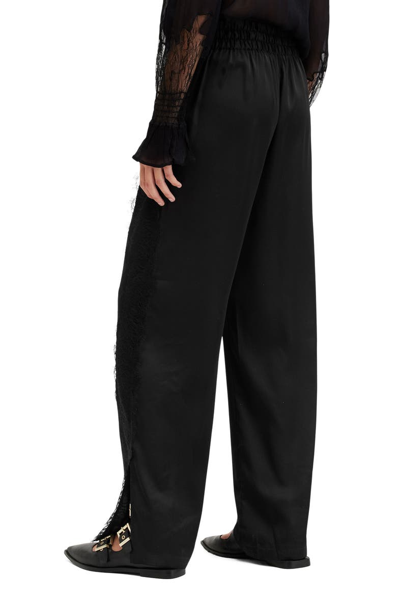 Tyler Lace Trousers, Alternate, color, BLACK