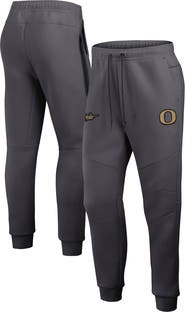 Nike Men's Nike Anthracite Oregon Ducks Shoe Duck Tech Fleece Jogger Pants