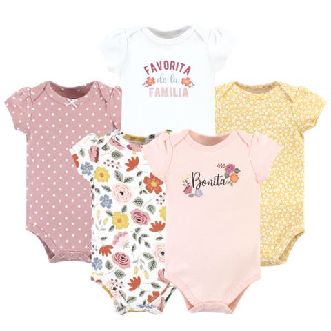 Cotton Bodysuits 5-Pack (Baby)